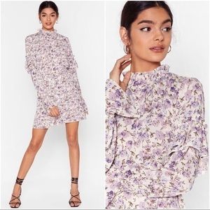 Nasty Gal • Plant One On Me Floral Mini Dress